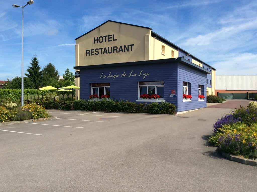 Le Logis De La Lys Hotell Aire-sur-la-Lys Eksteriør bilde