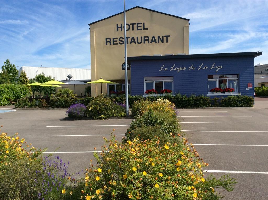 Le Logis De La Lys Hotell Aire-sur-la-Lys Eksteriør bilde