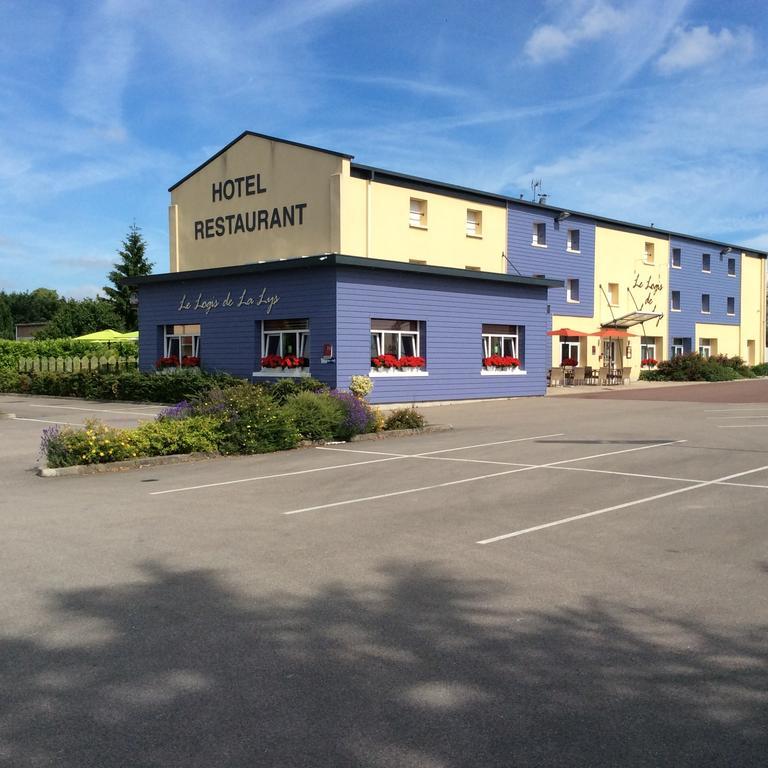 Le Logis De La Lys Hotell Aire-sur-la-Lys Eksteriør bilde