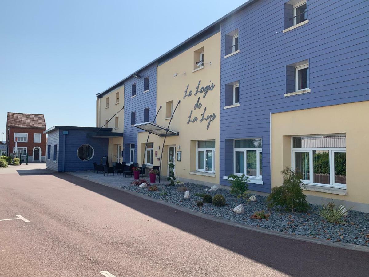 Le Logis De La Lys Hotell Aire-sur-la-Lys Eksteriør bilde